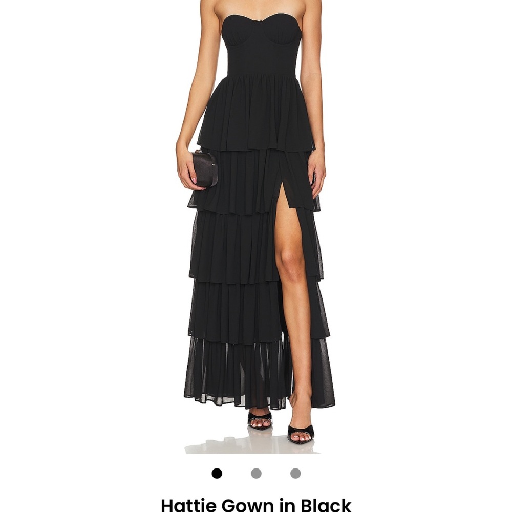 Lovers + Friends Black Maxi Dress